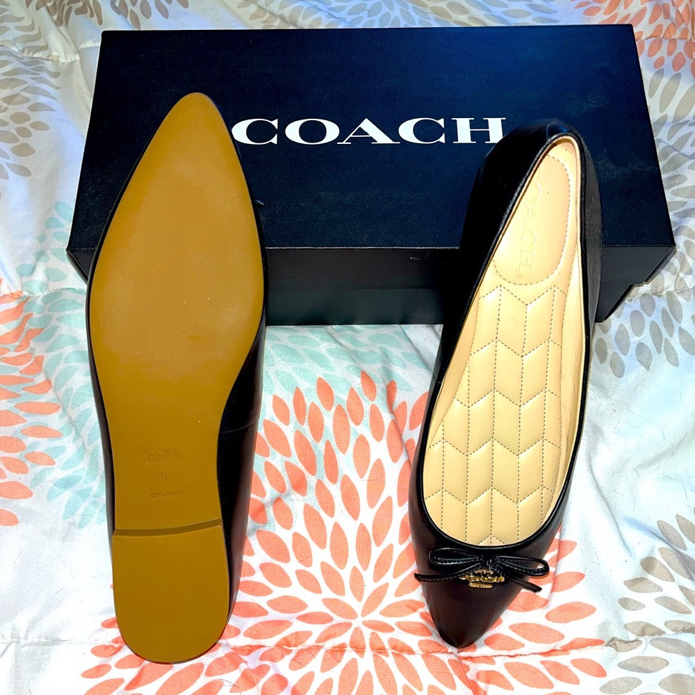 COACH women’s flats, NEVER BEEN WORN